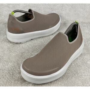 OOFOS 07012023-11 Women’s Size 10 Oomega Eezee Low Slip-On White/Nomad Comfort